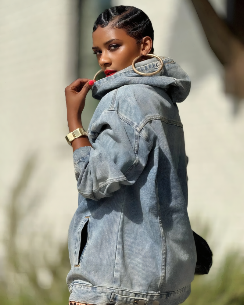 Dani Denim Sweatshirt