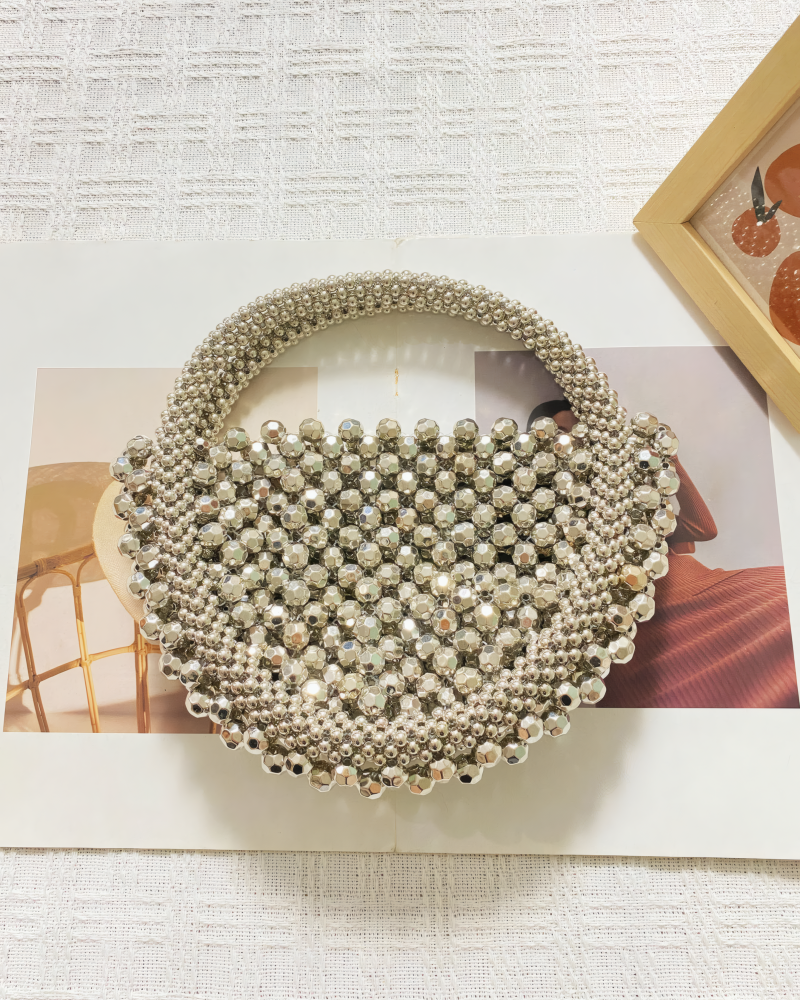 Golden Disco Doll Handbag