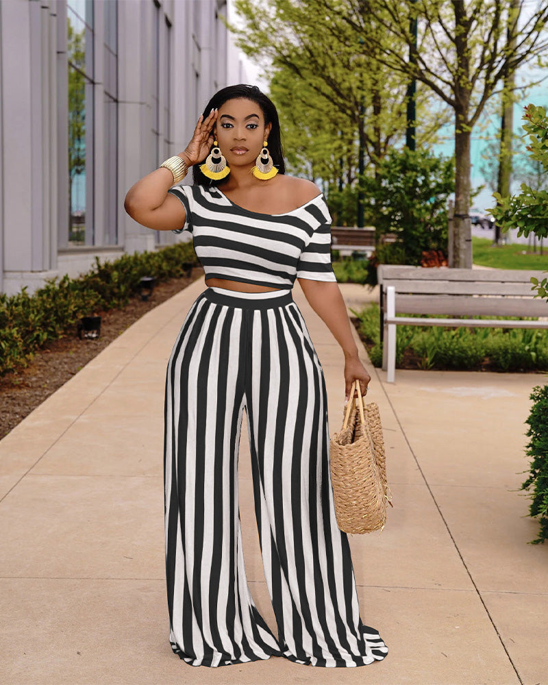 black pants set