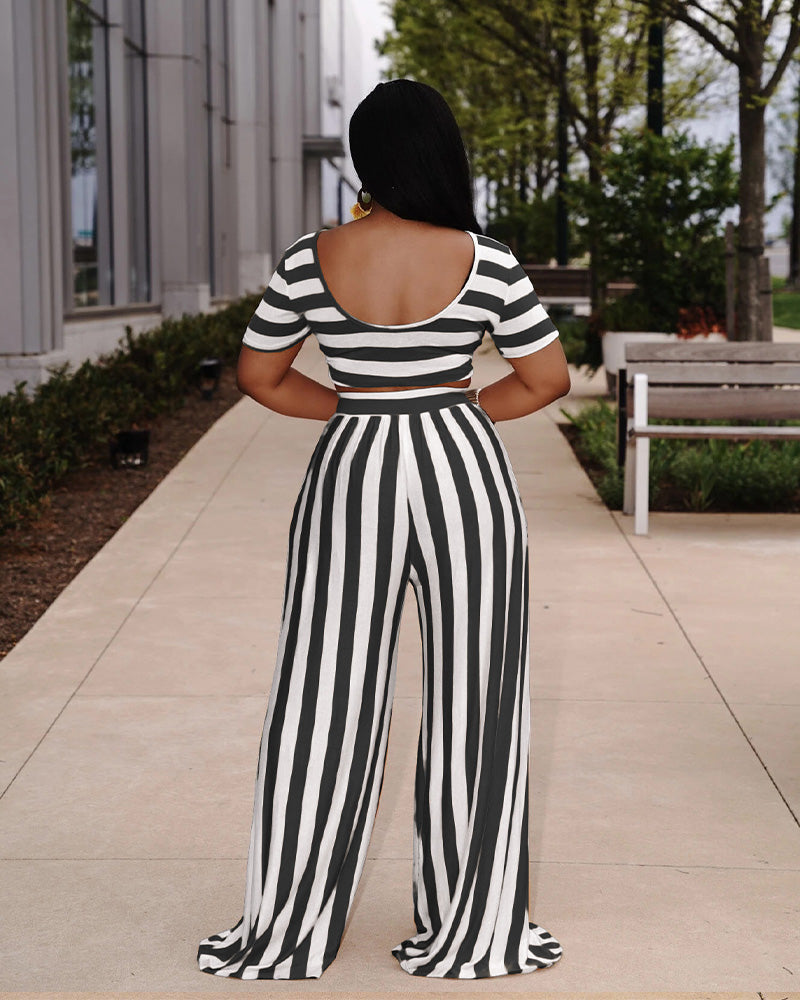 black pants set