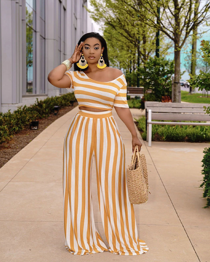 ORANGE pants set