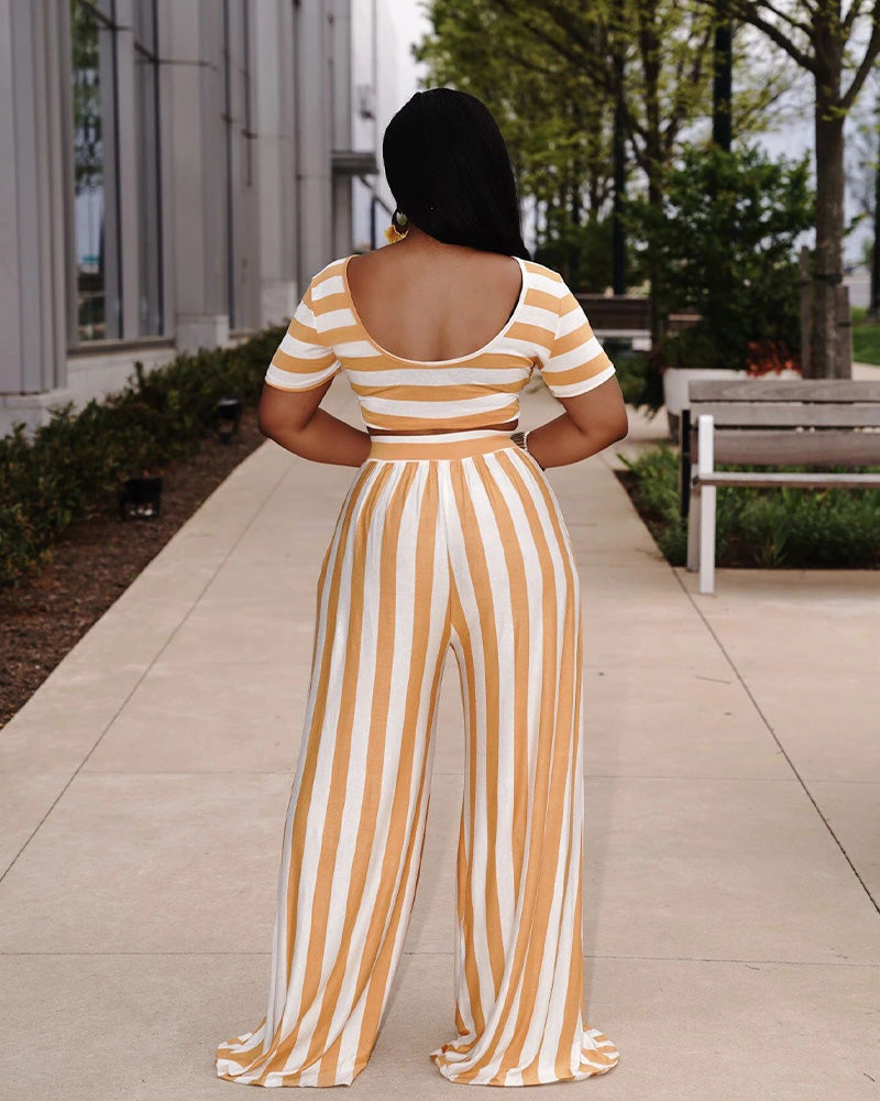 ORANGE pants set