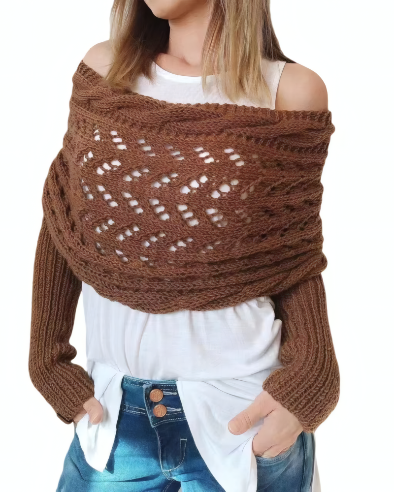 Keep It Chic Wrap Sweater