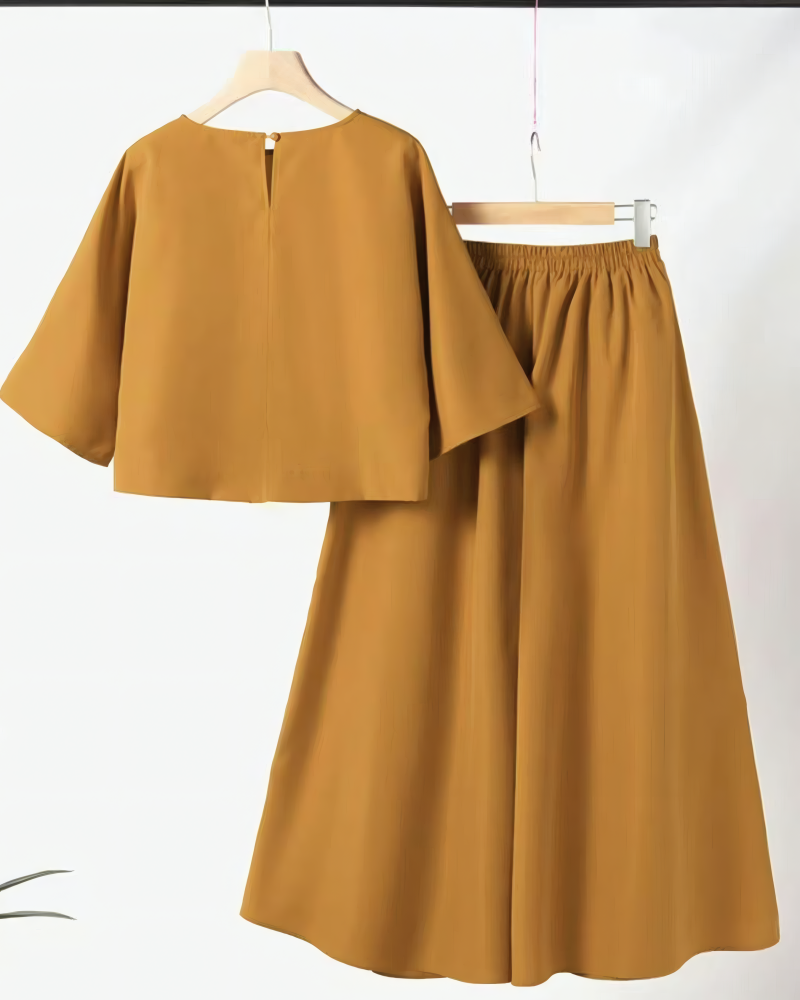 Let's Chill Wide Leg Pant Set
