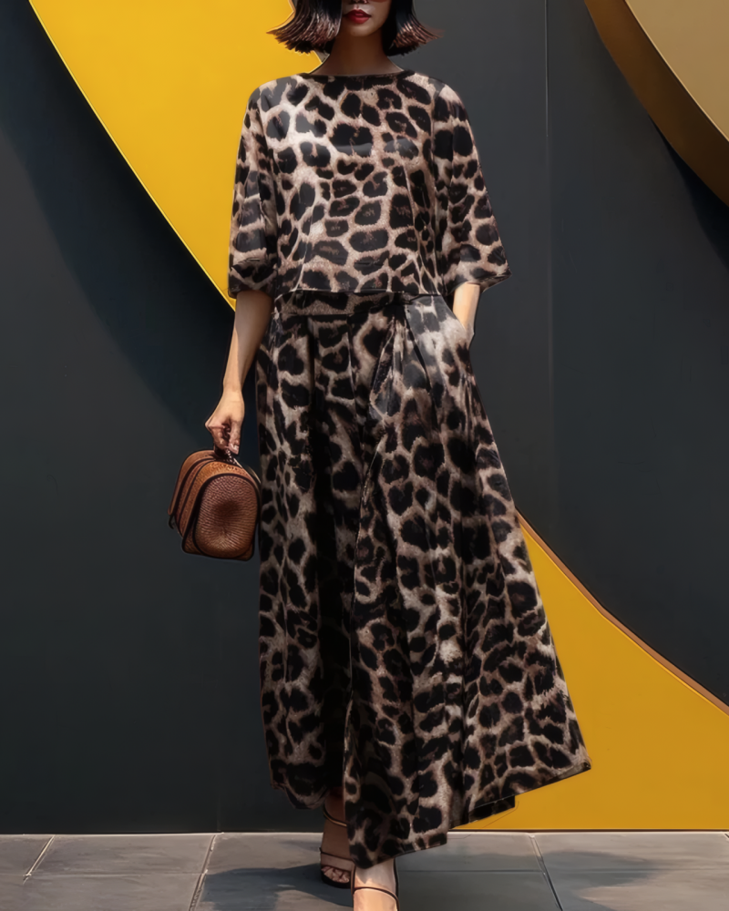 Let's Chill Wide Leg Pant Set