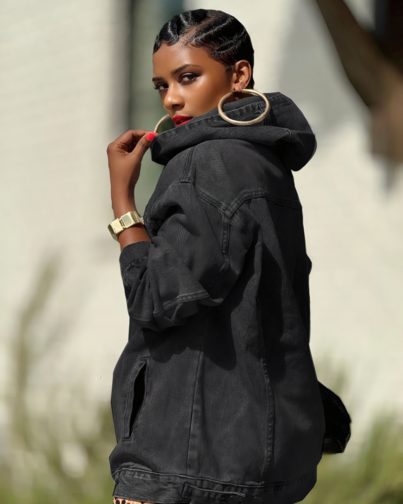 Dani Denim Sweatshirt