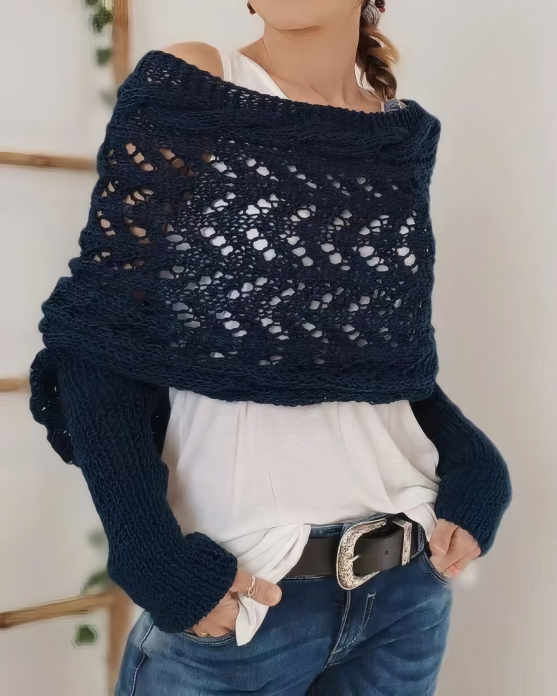 Keep It Chic Wrap Sweater