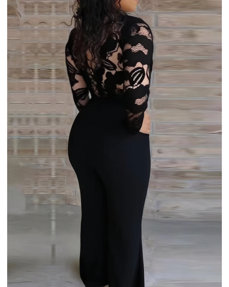 Touch Of Lace Jumpsuit