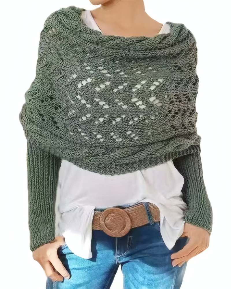 Keep It Chic Wrap Sweater