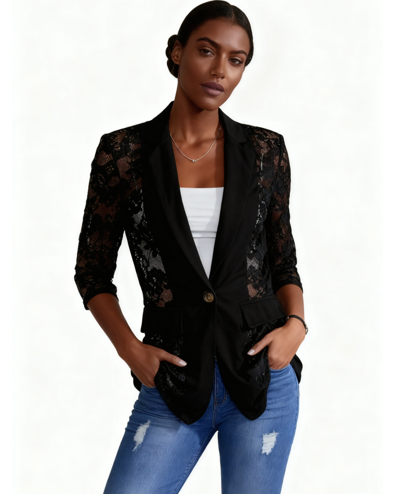 Lace & Poise Blazer