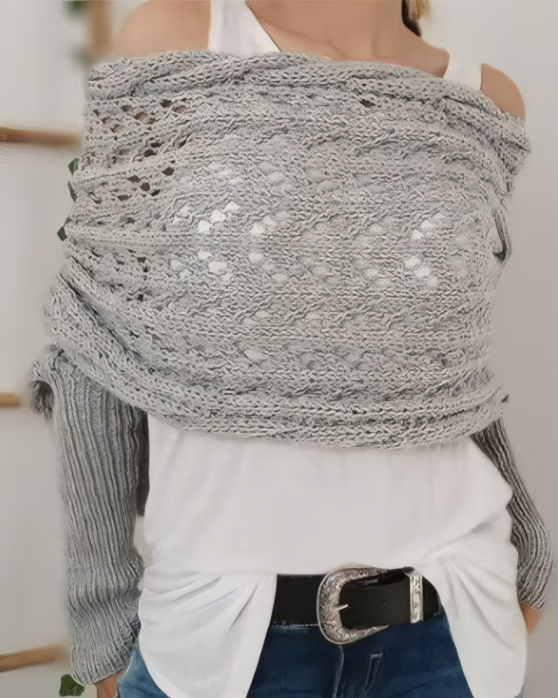 Keep It Chic Wrap Sweater