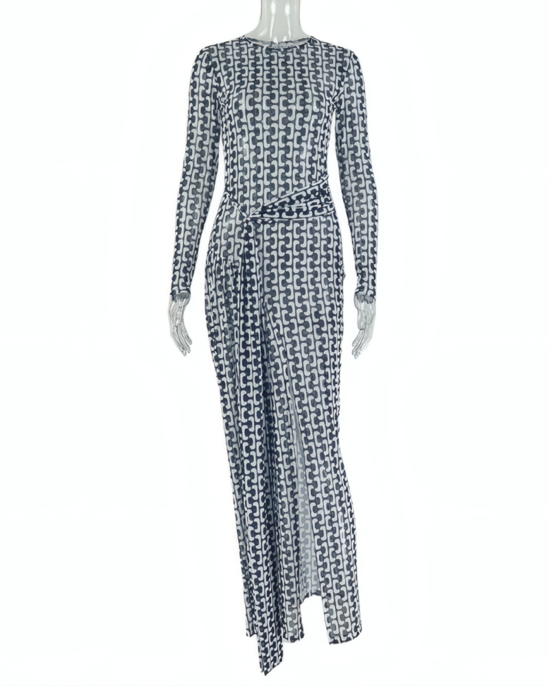 Jocelyn Mesh Maxi Dress