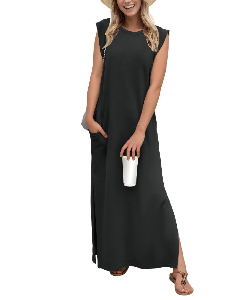 Wrinkle-Free Maxi Dress