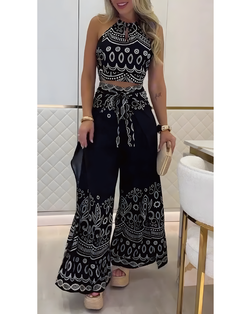 Tribal Print Pants Sets
