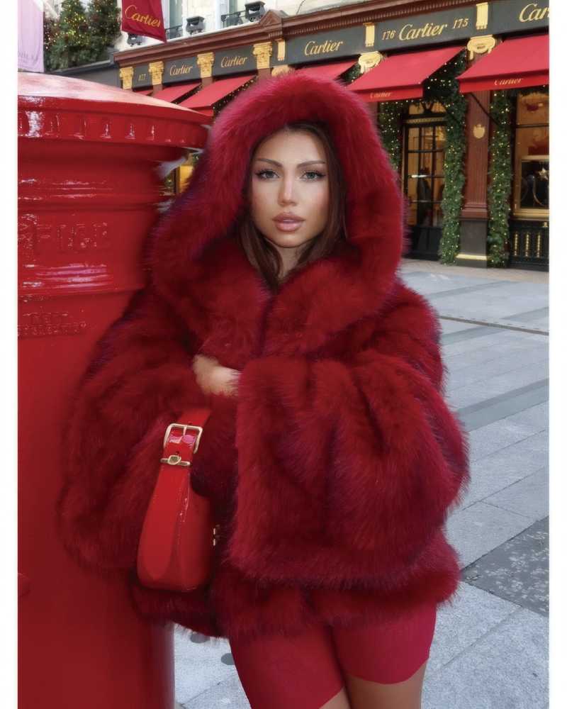 Mara Oversized Faux Fur Coat