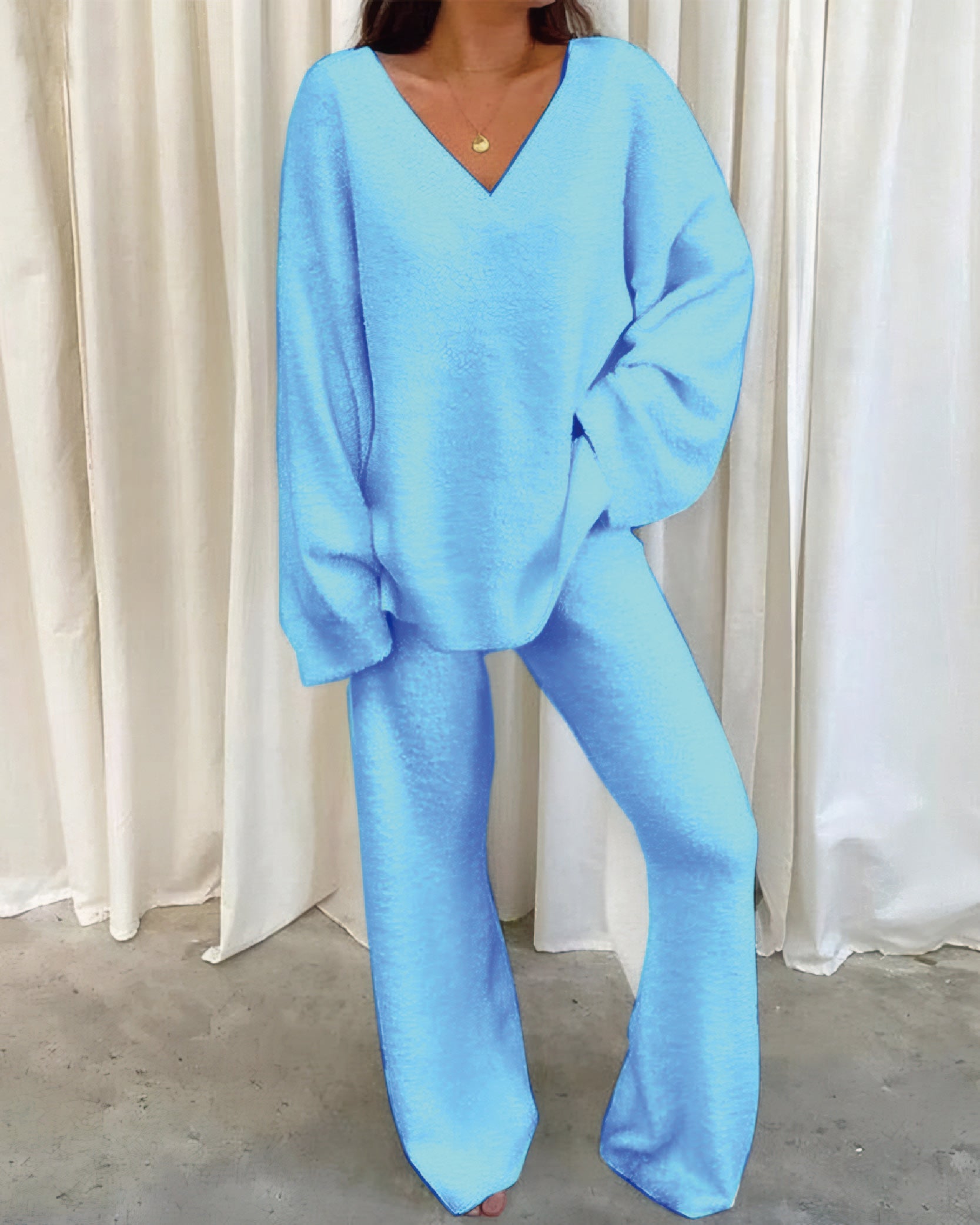 Ultra-Cozy Fuzzy Lounge Set