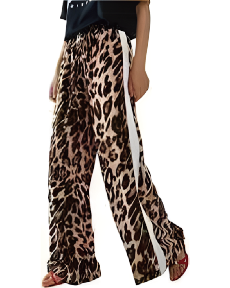 Wild Thing Leopard Track Pants