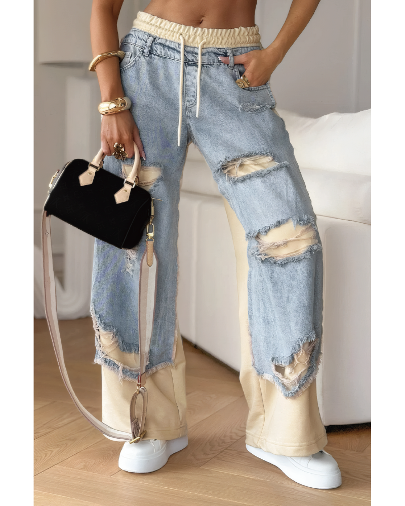 Trendy Torn Jeans