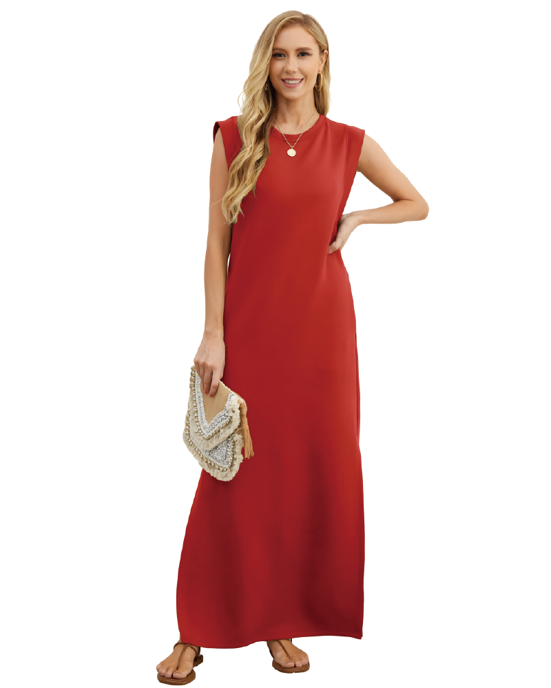 Wrinkle-Free Maxi Dress