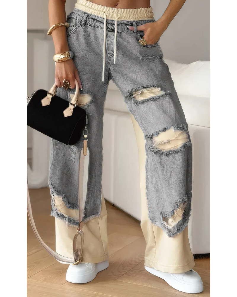 Trendy Torn Jeans