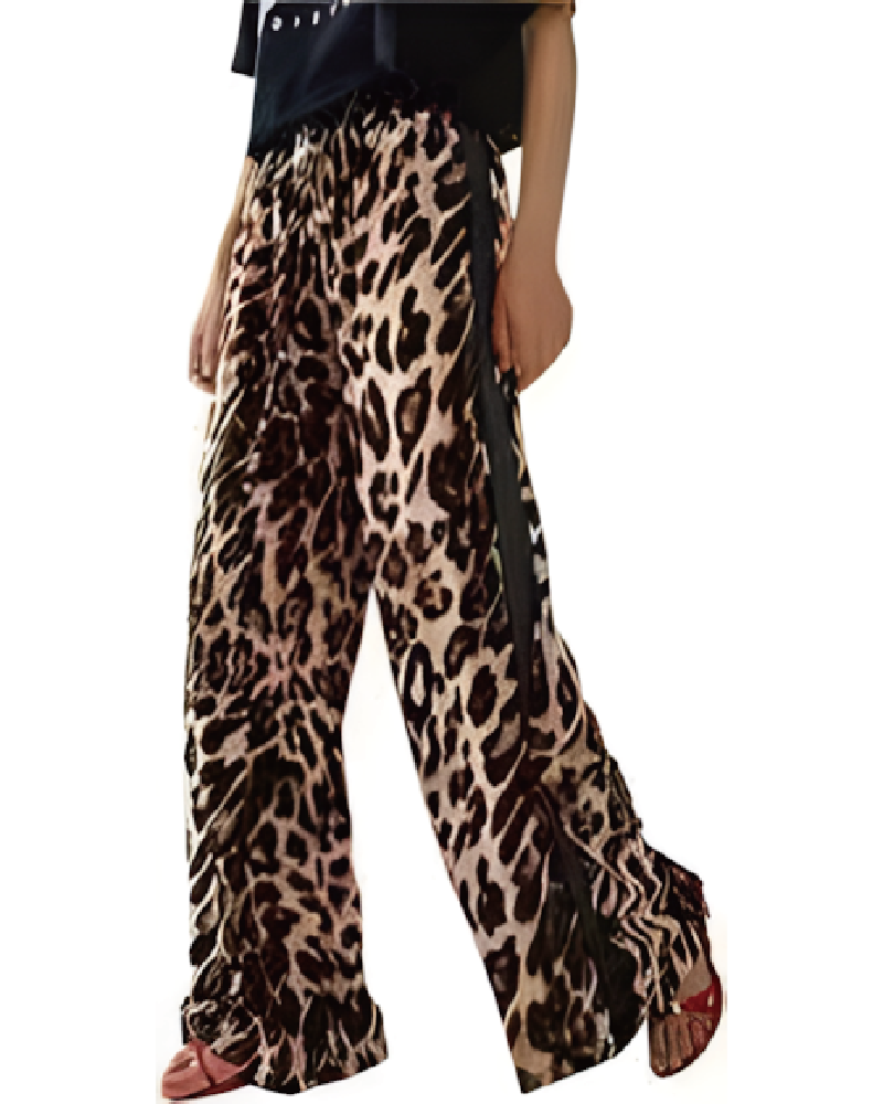 Wild Thing Leopard Track Pants