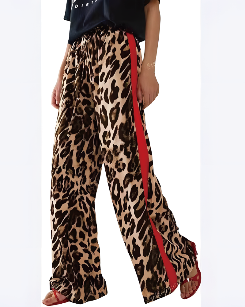 Wild Thing Leopard Track Pants