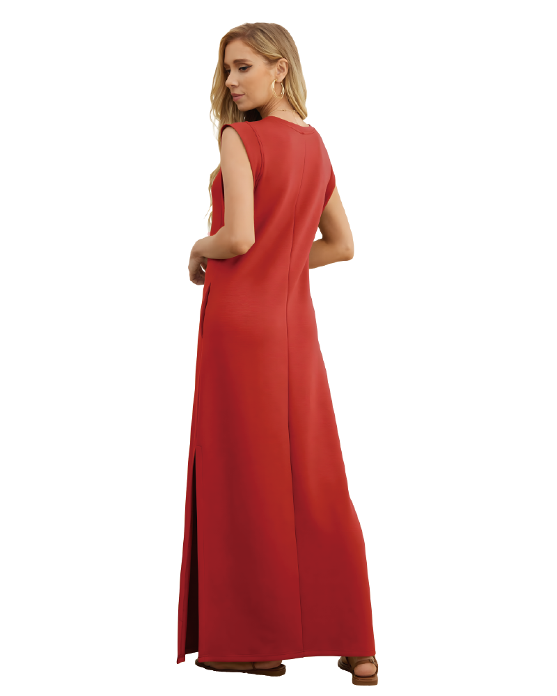 Wrinkle-Free Maxi Dress