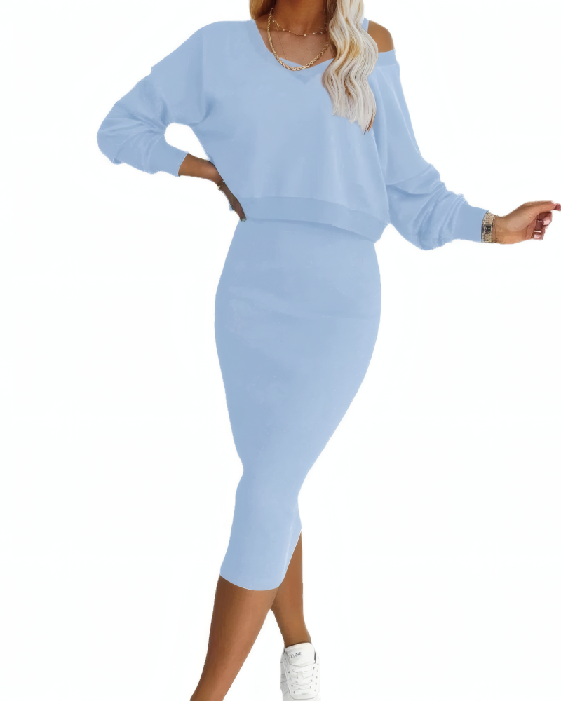 Lilia Comfy Chic Dress Set