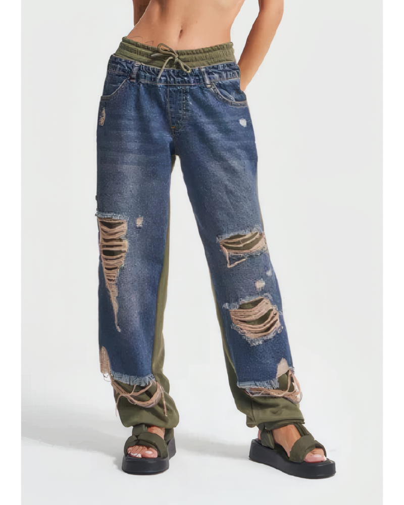 Trendy Torn Jeans