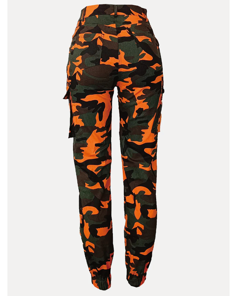 CADET CAMO CARGO JOGGERS