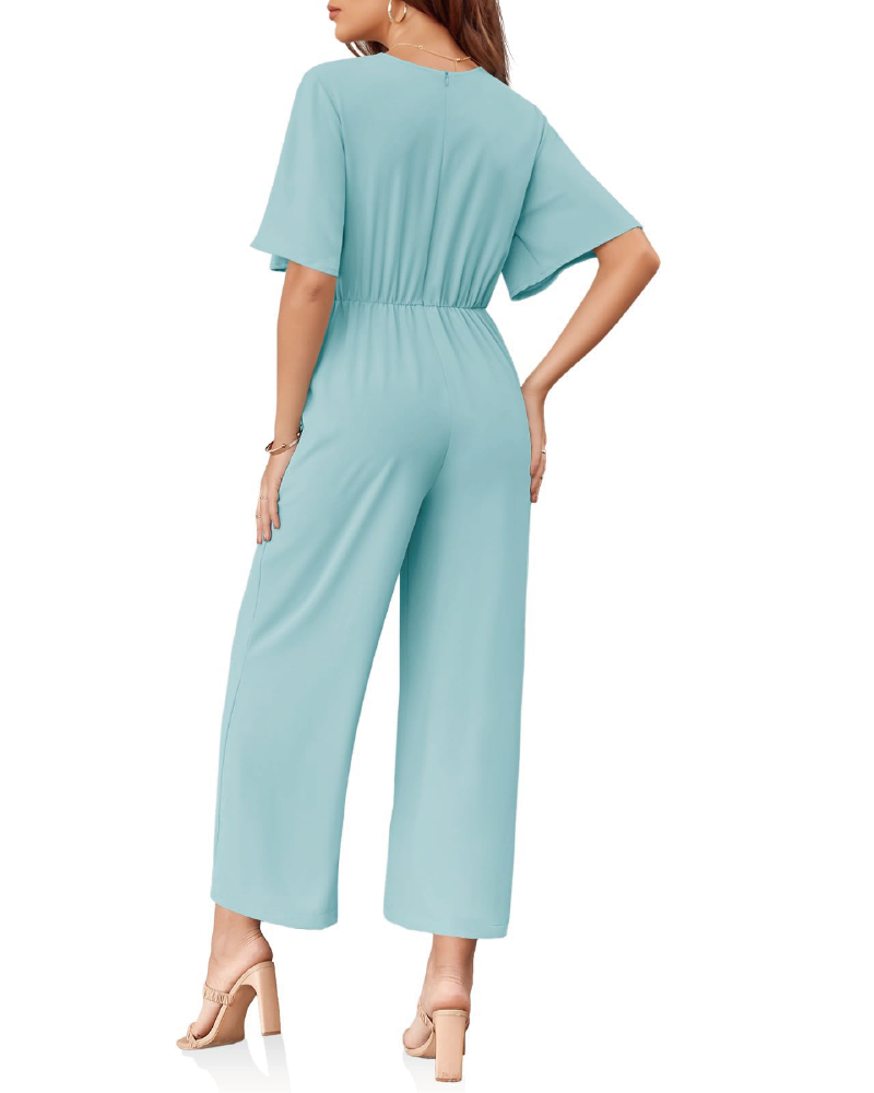 Flouncy Airy Feminine Jumpsuit
