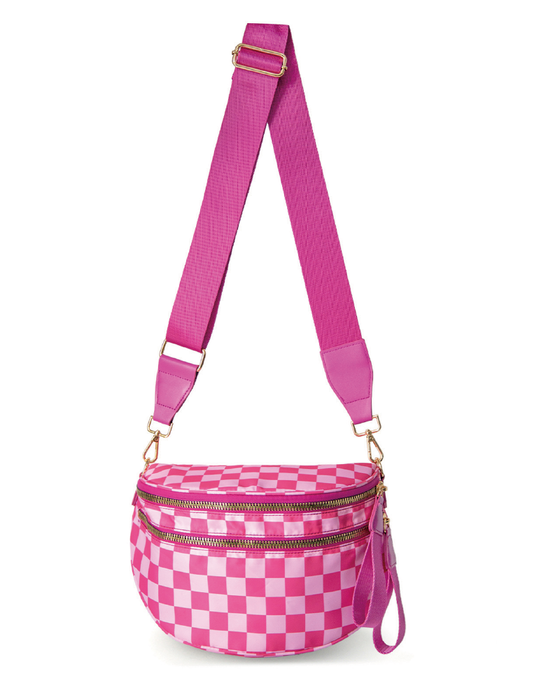 Checkered Bum Bag