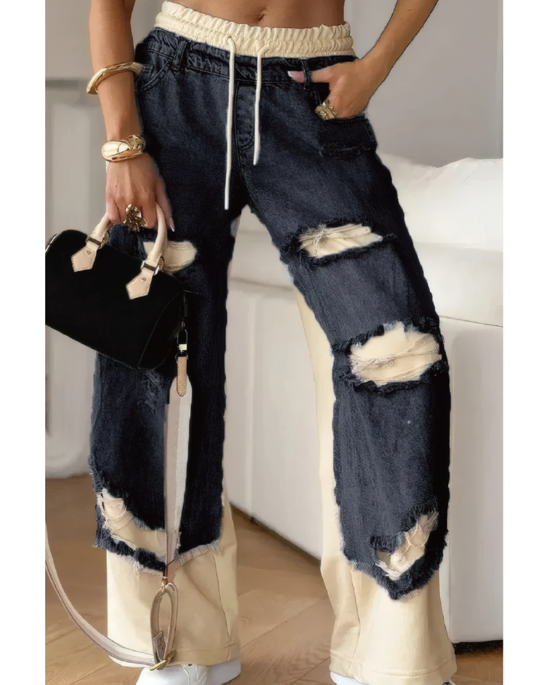 Trendy Torn Jeans