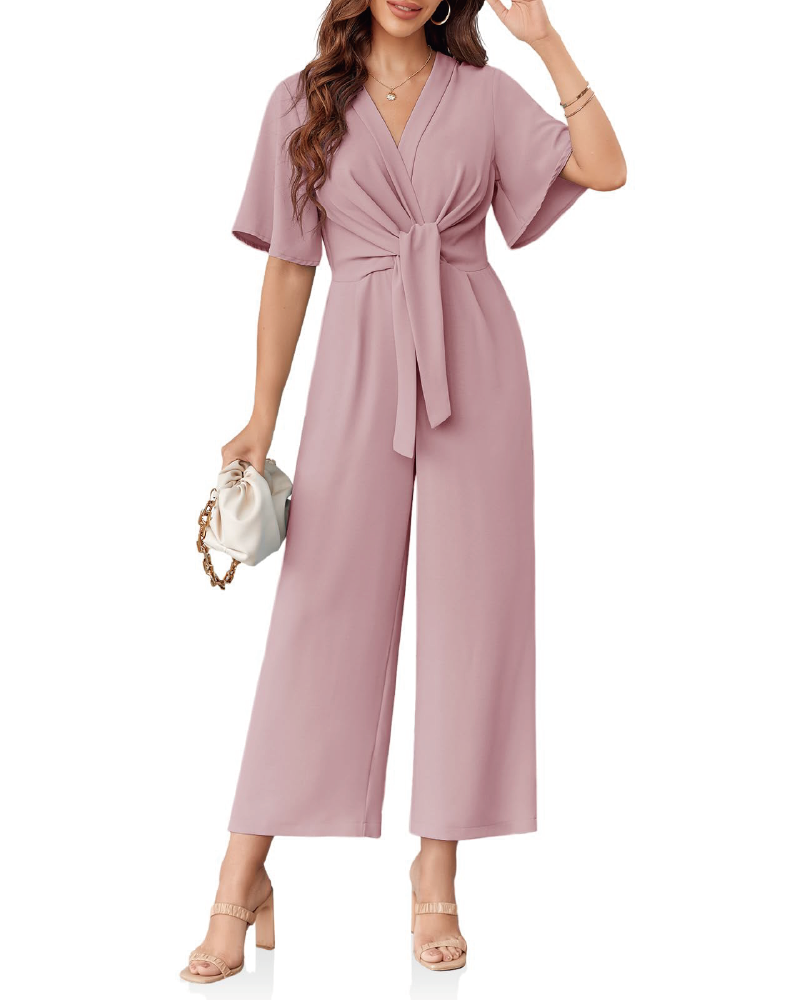 Flouncy Airy Feminine Jumpsuit