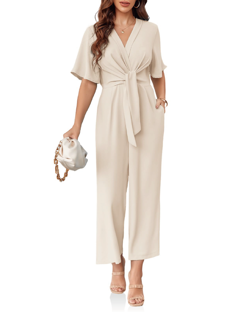 Flouncy Airy Feminine Jumpsuit