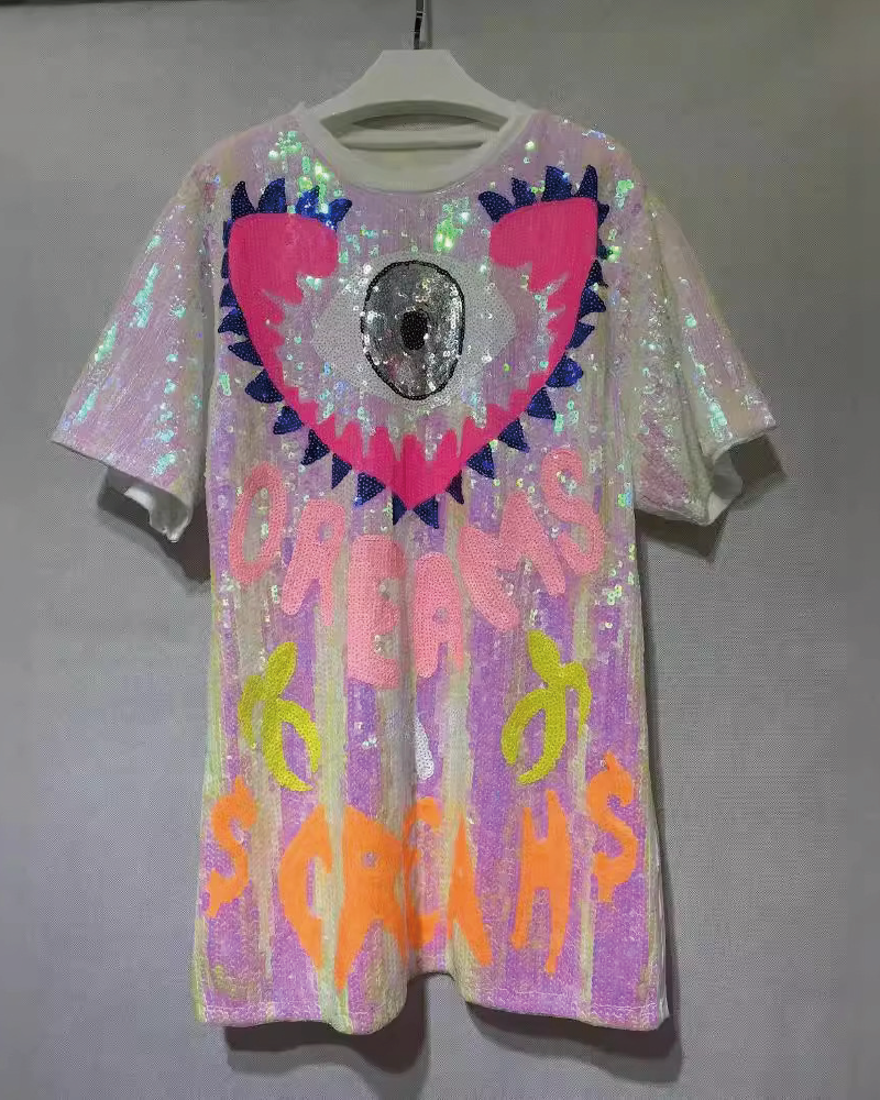 TIME TO SHINE SEQUIN JERSEY
