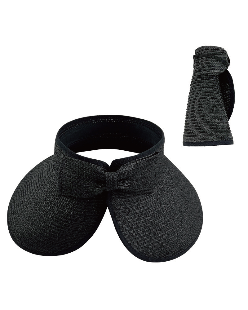 Foldable Easy Carry Straw Sun Visor Hat