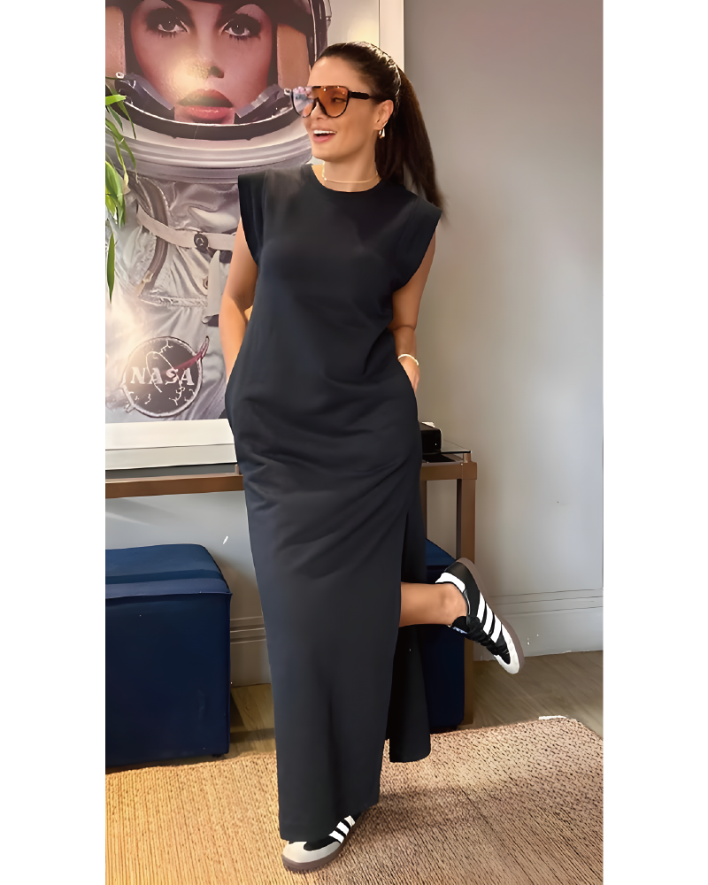 Wrinkle-Free Maxi Dress