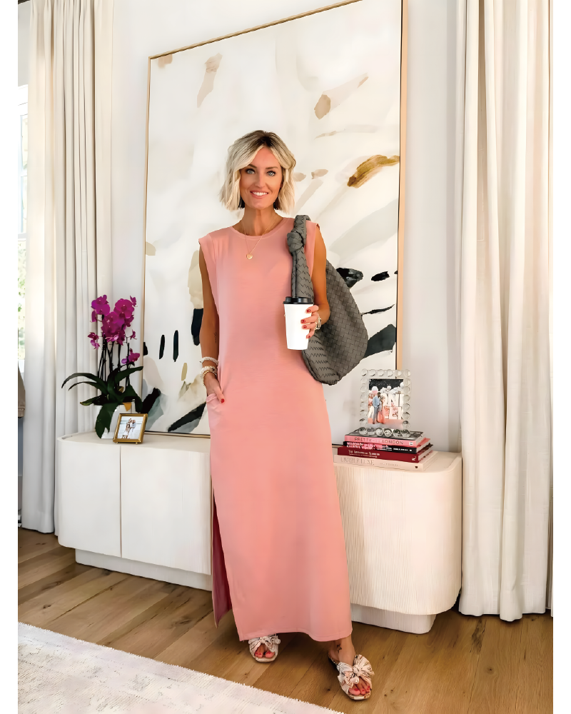 Wrinkle-Free Maxi Dress