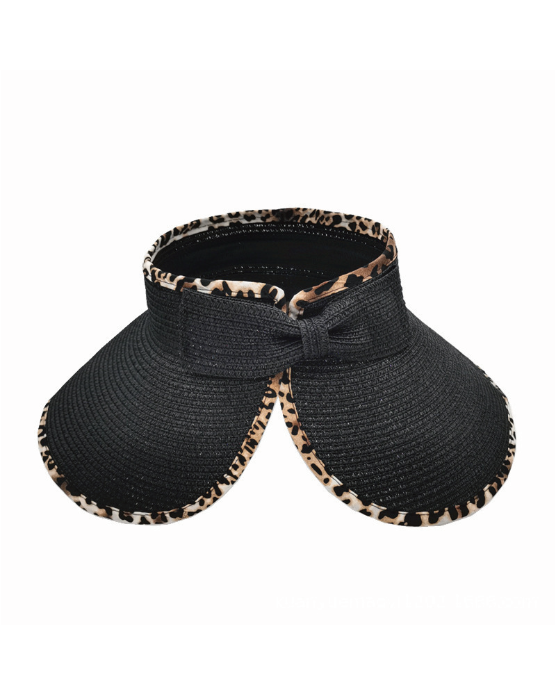 Foldable Easy Carry Straw Sun Visor Hat