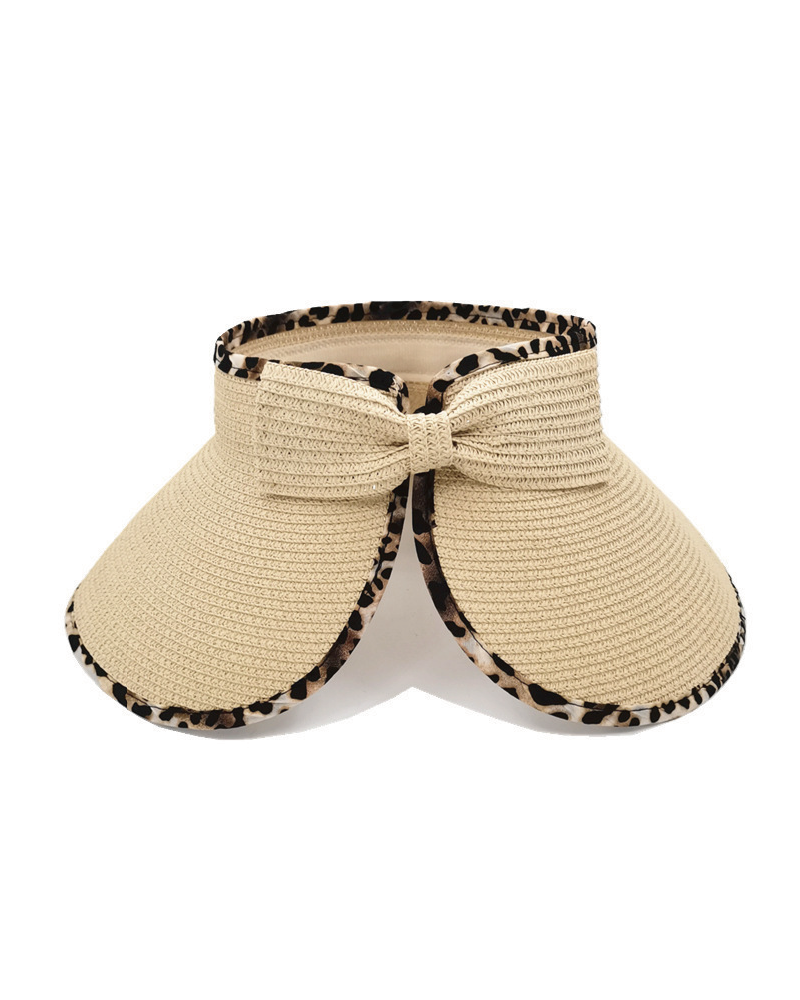 Foldable Easy Carry Straw Sun Visor Hat