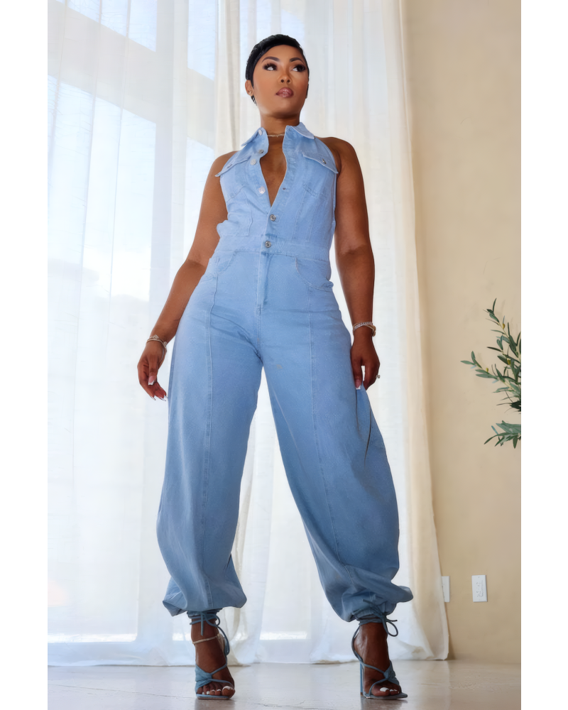 JETSETTER Denim JUMPSUIT