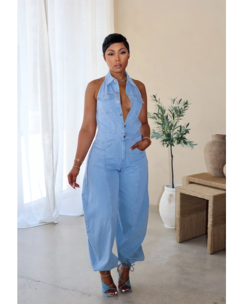 JETSETTER Denim JUMPSUIT