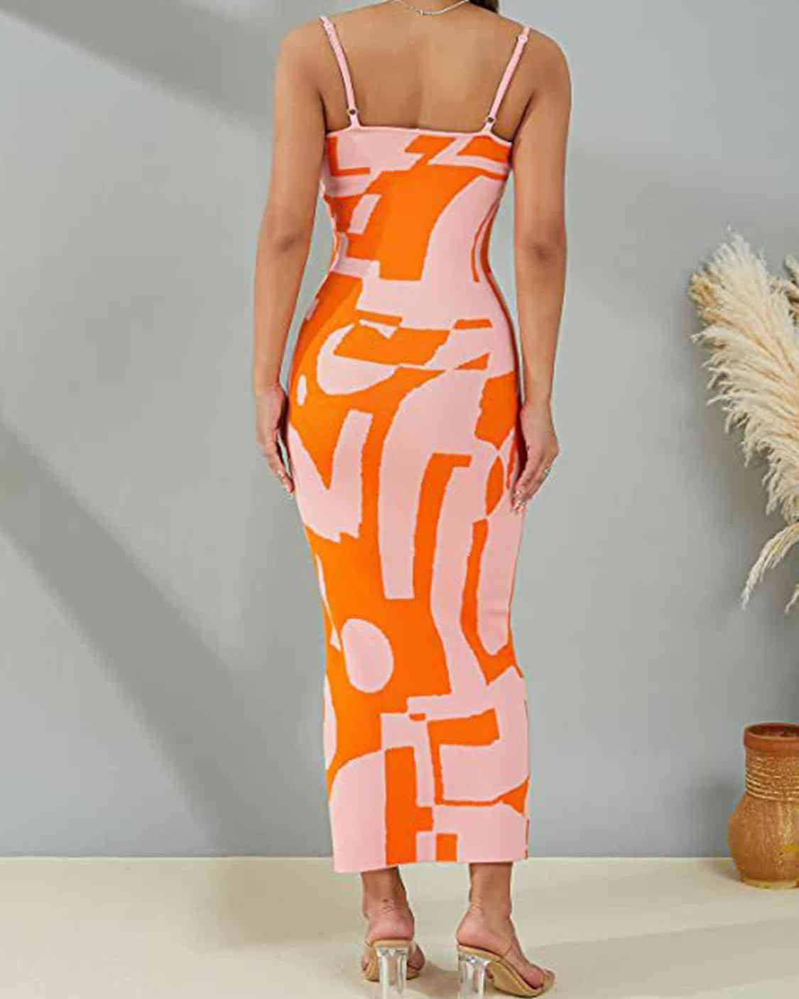 Graffiti Pea Knit Dress