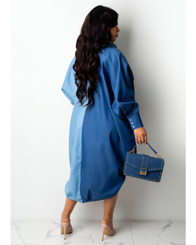 Easy Shift Shirt Dress