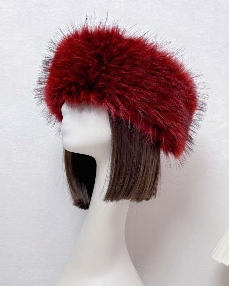 Snow Kissed Faux Fur Headband