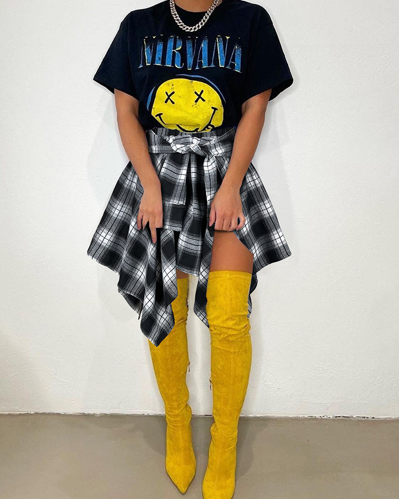 Tiffany Plaid Skirt