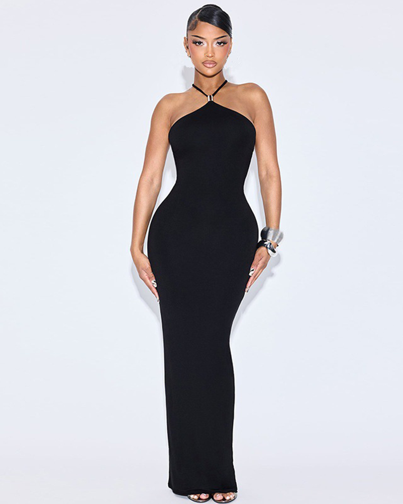 The Evening Frame Maxi Dress
