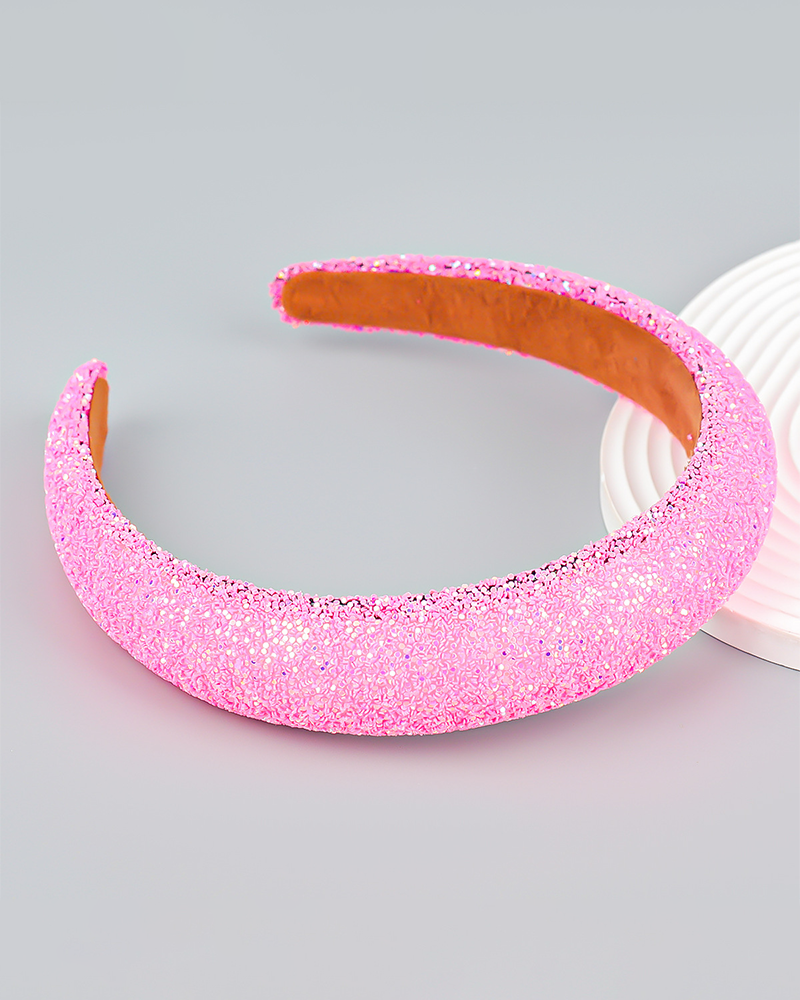 Sponge Wide-Brimmed Headband