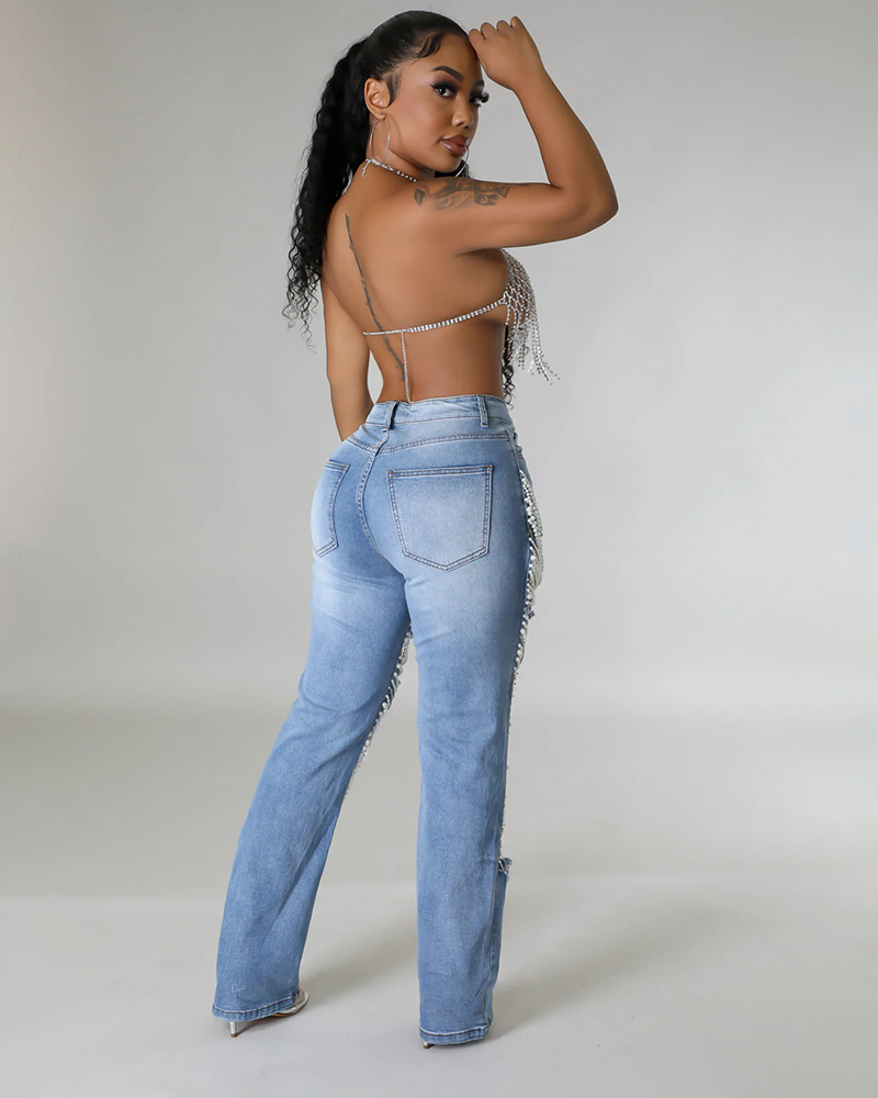 KHLOE PEARL JEANS